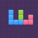 block puzzle android application logo